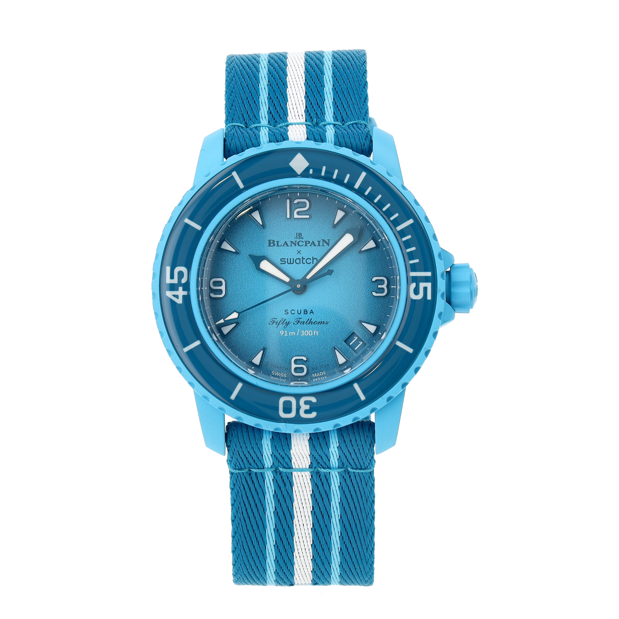 BLANCPAIN X SWATCH SCUBA FIFTY FATHOMS ATLANTIC OCEAN