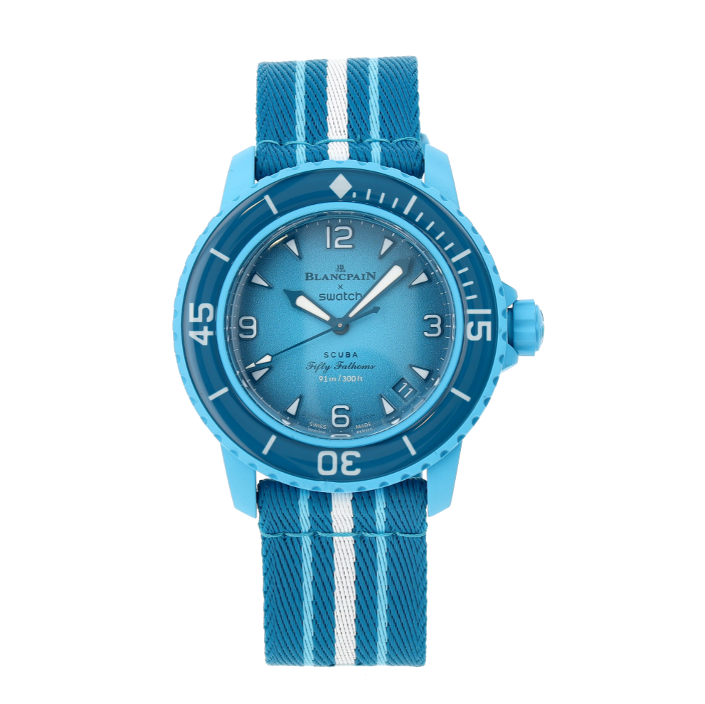 BLANCPAIN_X_SWATCH_SCUBA_FIFTY_FATHOMS_ATLANTIC_OCEAN image