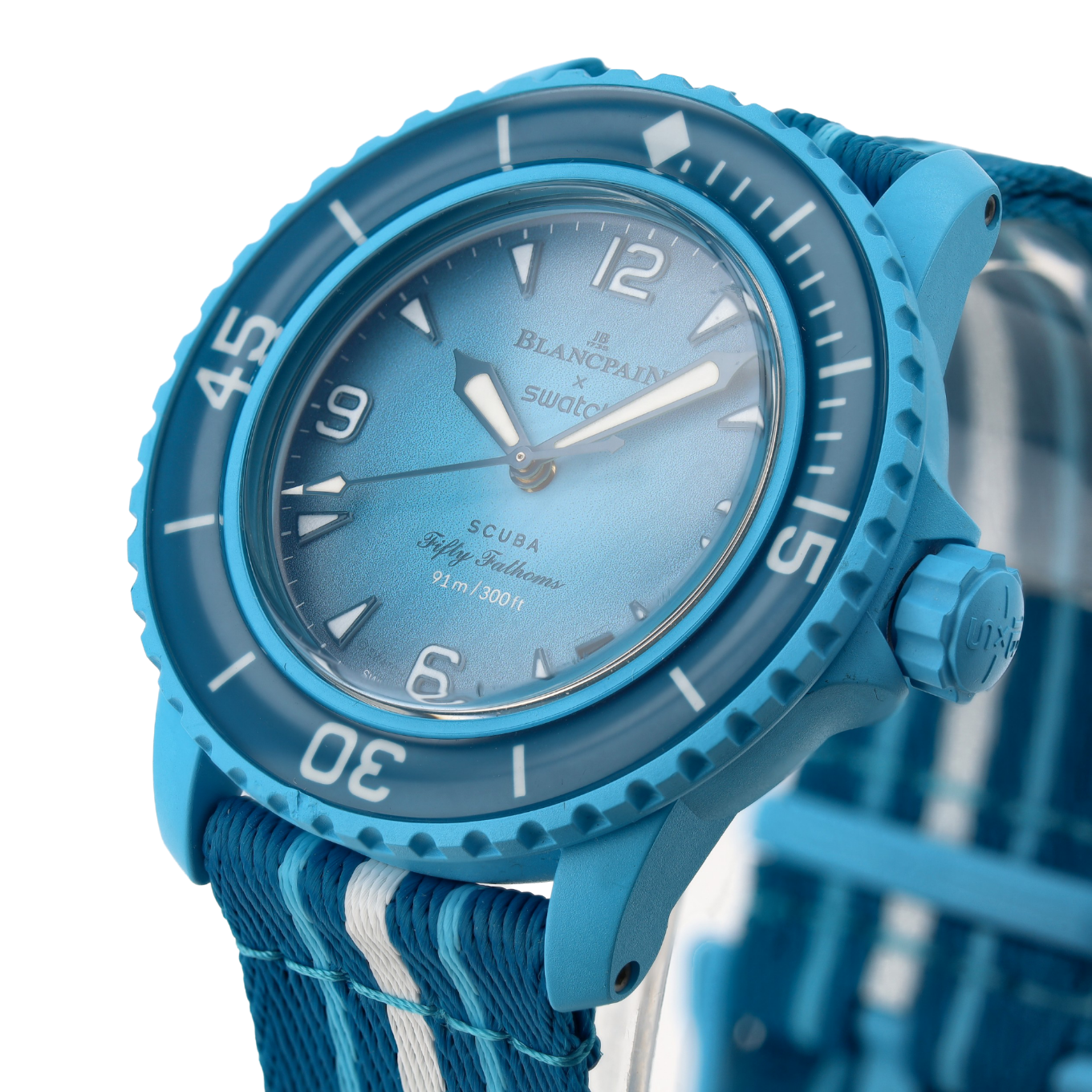 BLANCPAIN_X_SWATCH_SCUBA_FIFTY_FATHOMS_ATLANTIC_OCEAN image