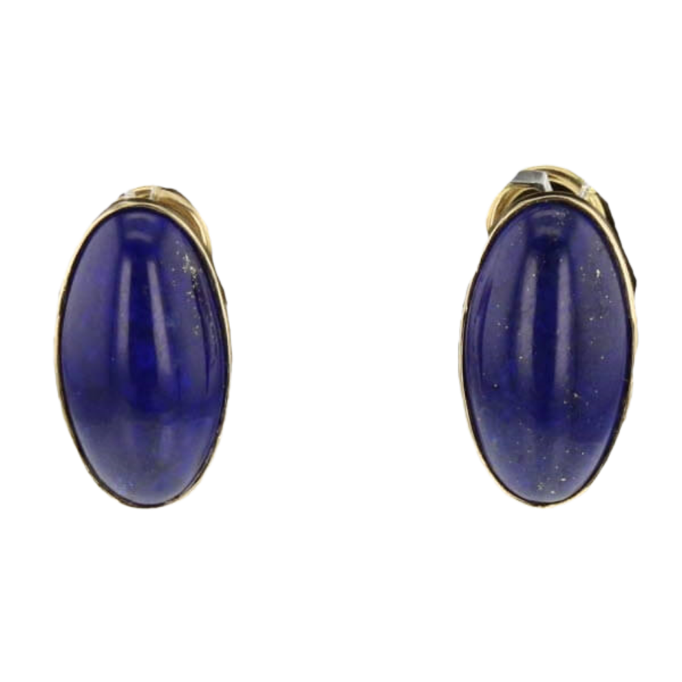 BOUCLES_D'OREILLES_OR_JAUNE_LAPIS_LAZULI image