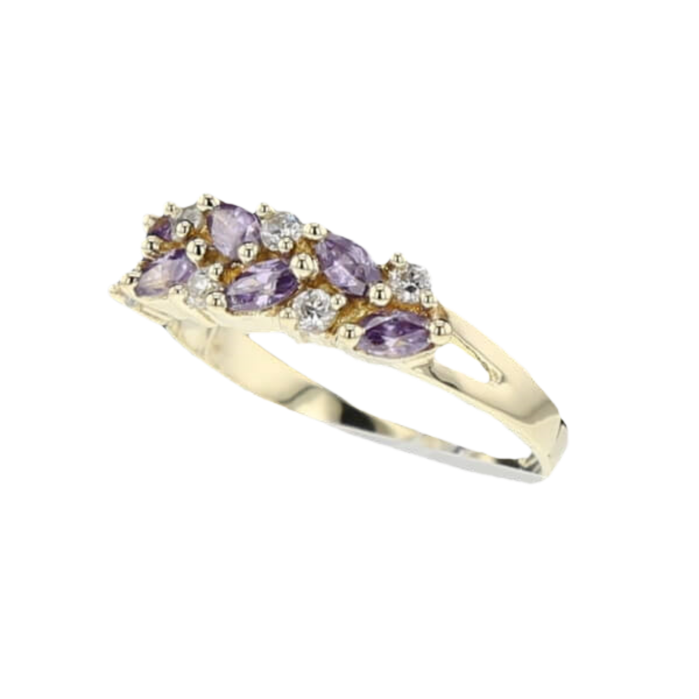 BAGUE_OR_585_PIERRES_SYNTHETIQUES image