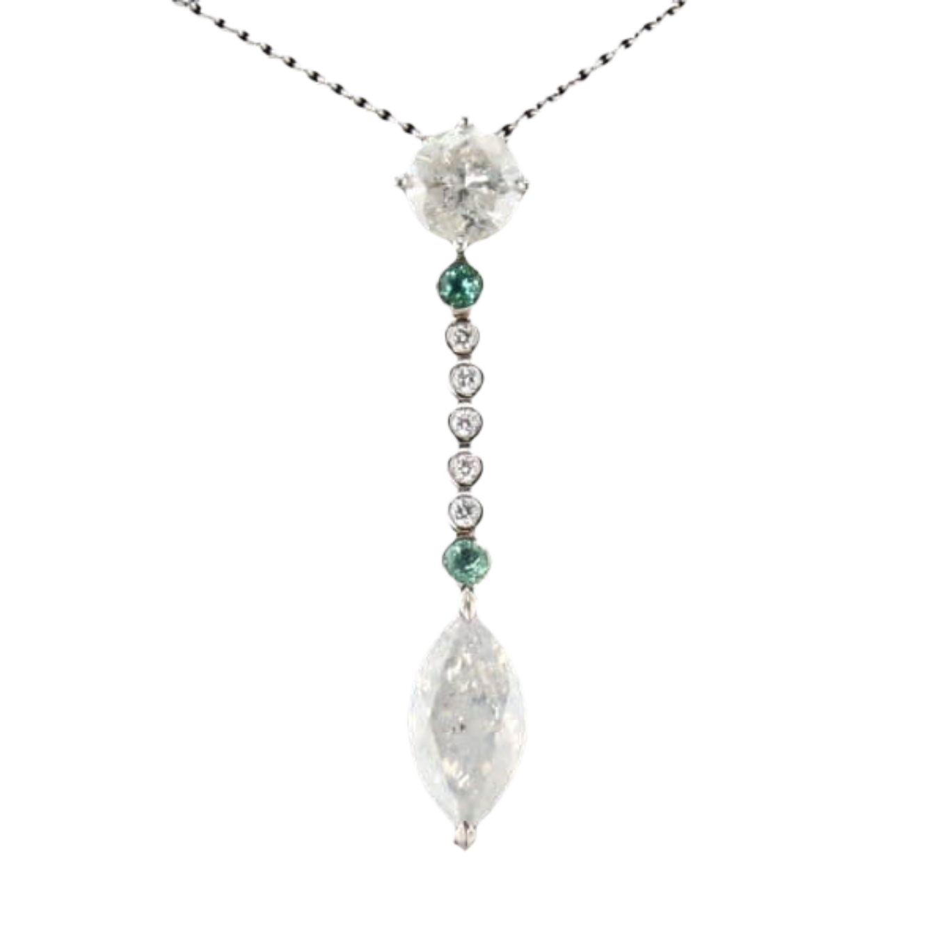 COLLIER_OR_DIAMANTS_ET_TOURMALINE_PARAIBA image