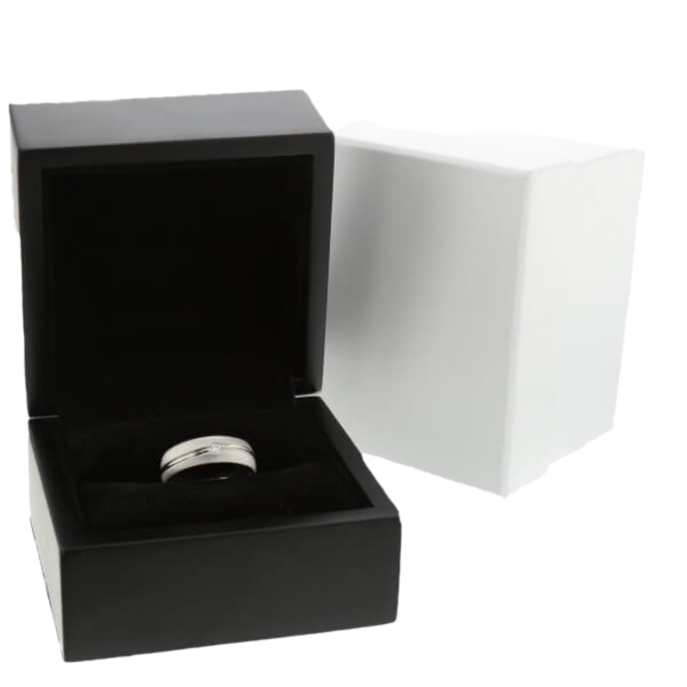 BAGUE_PALLADIUM_DIAMANT_0.05_CARATS image