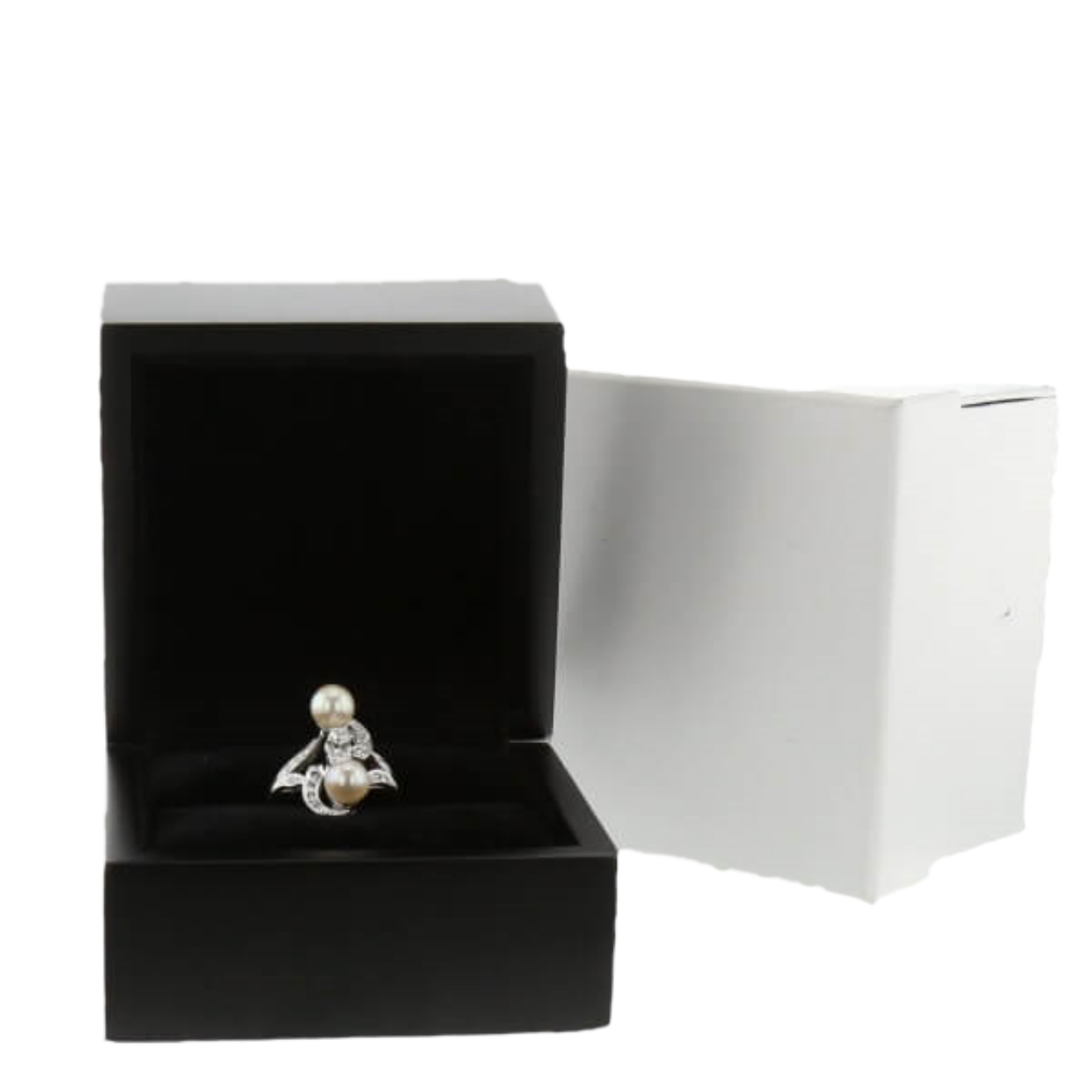 BAGUE_ARABESQUE_OR_GRIS_PERLES_ET_DIAMANTS image