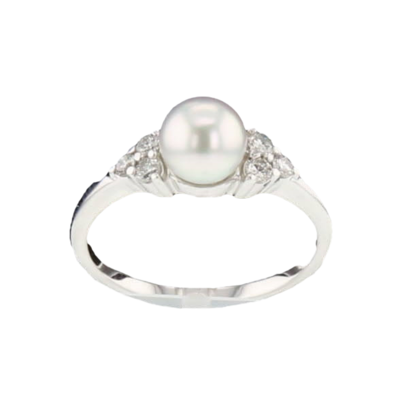 BAGUE_OR_GRIS_PERLES_ET_DIAMANTS_T58 image