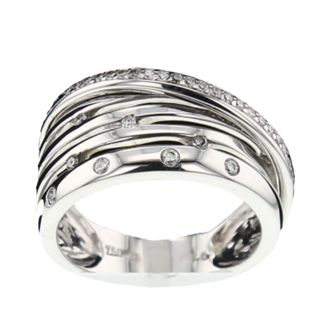 BAGUE_OR_GRIS_750_ET_DIAMANTS_T52 image