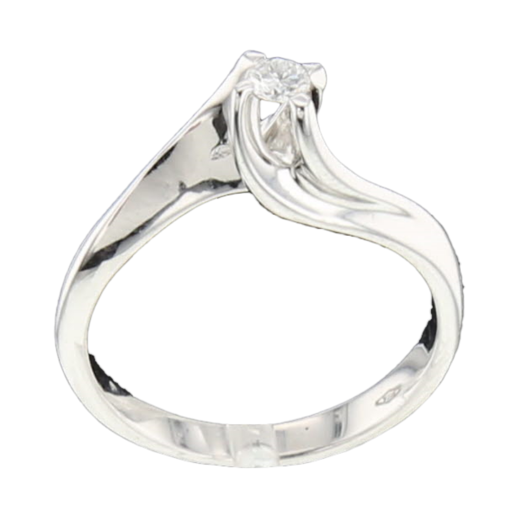 SOLITAIRE_OR_GRIS_DIAMANT_0.16_CARATS image