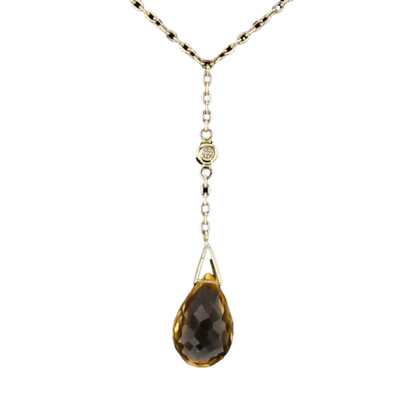 COLLIER_OR_JAUNE_ET_PIERRE_DE_SYNTHESE image