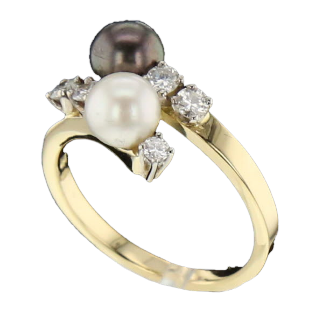 BAGUE_OR_JAUNE_DEUX_PERLES_ET_DIAMANTS image