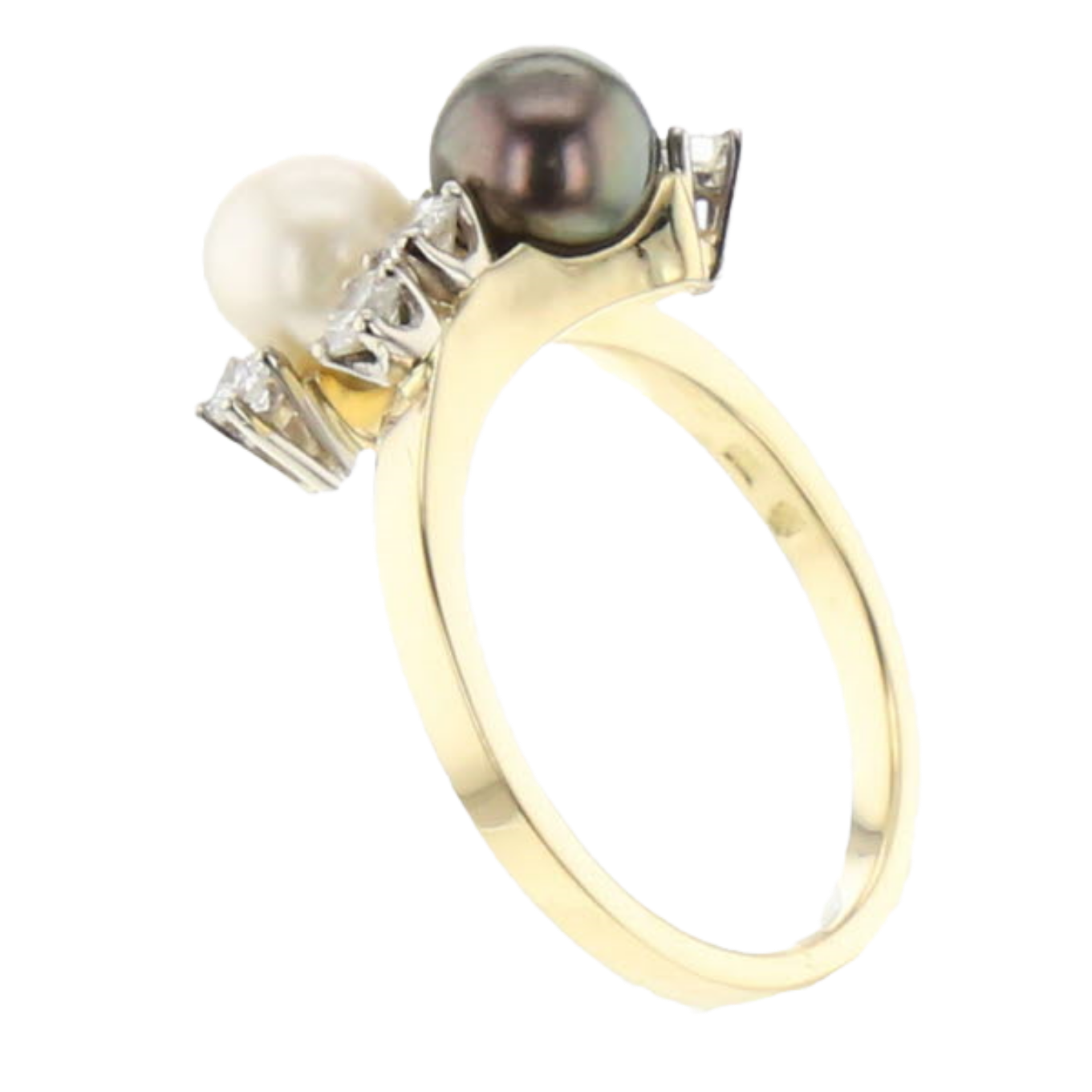 BAGUE_OR_JAUNE_DEUX_PERLES_ET_DIAMANTS image
