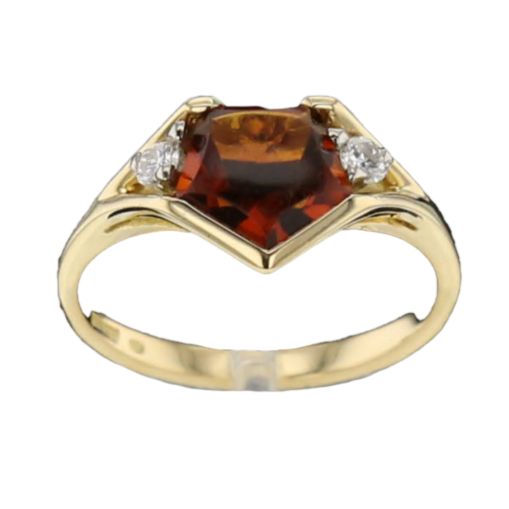 BAGUE_OR_JAUNE_CITRINE_DIAMANTS image