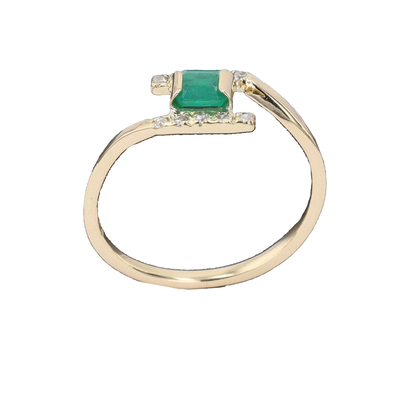 BAGUE_OR_JAUNE_EMERAUDE_ET_DIAMANTS image