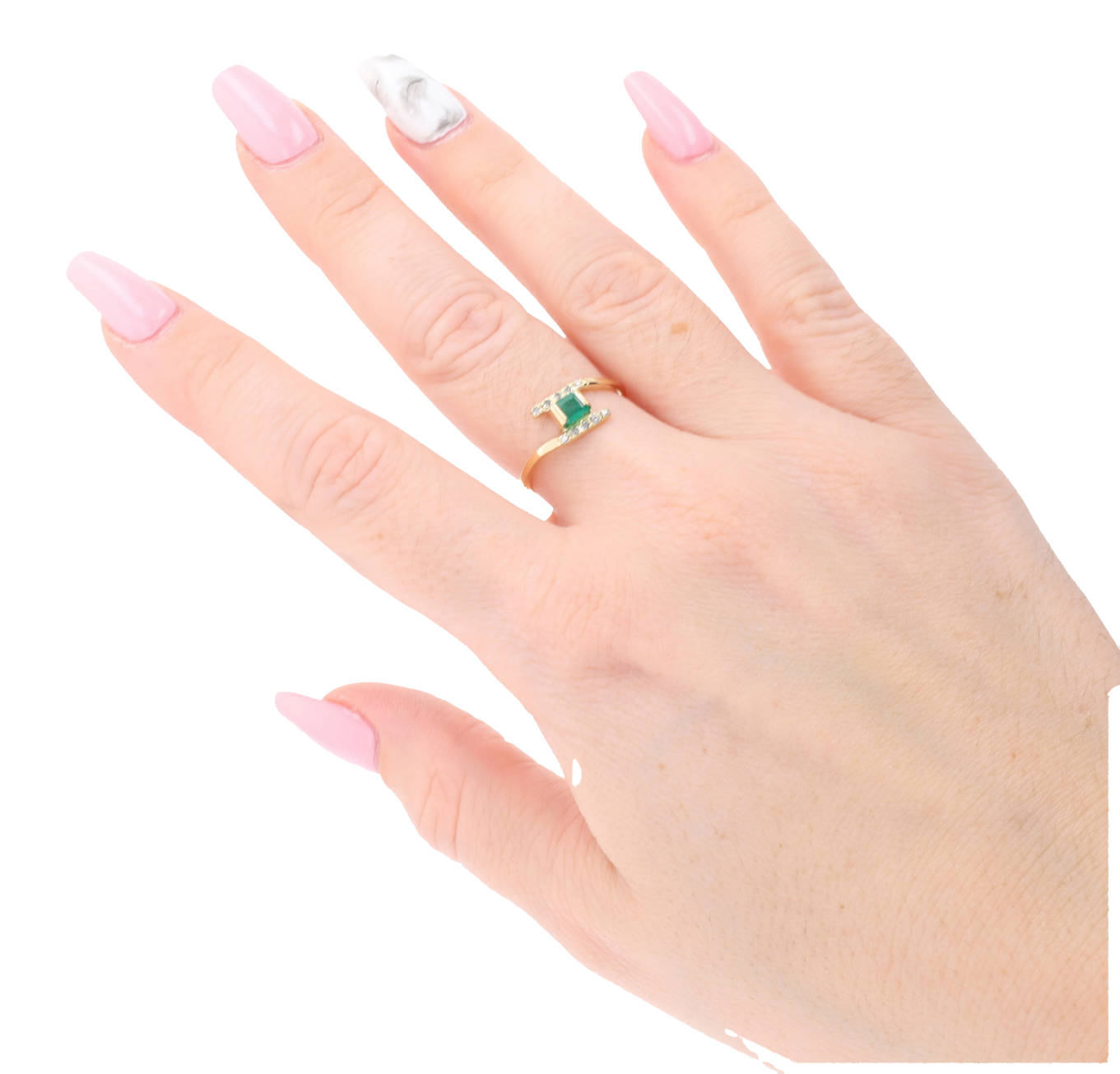 BAGUE_OR_JAUNE_EMERAUDE_ET_DIAMANTS image