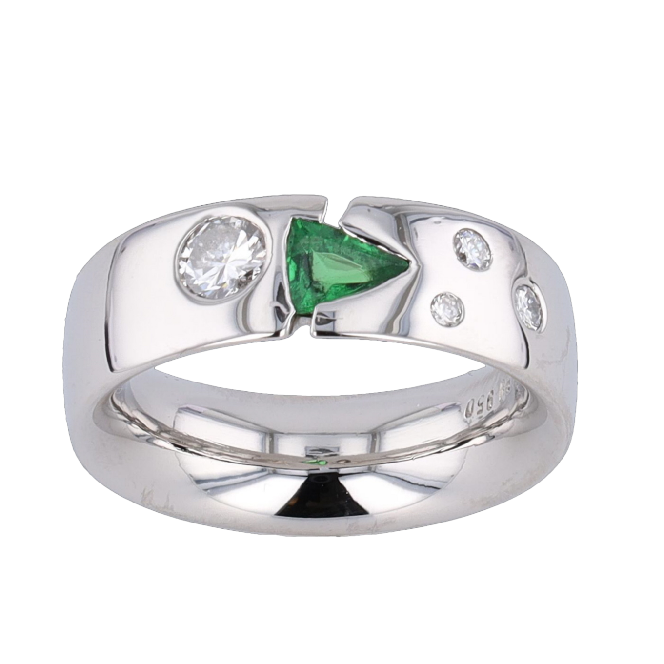 BAGUE_PALLADIUM_DIAMANTS_ET_EMERAUDE image