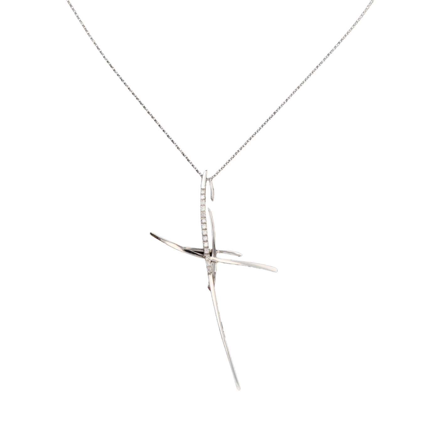 COLLIER_PENDENTIF_CROIX_EN_OR_GRIS image