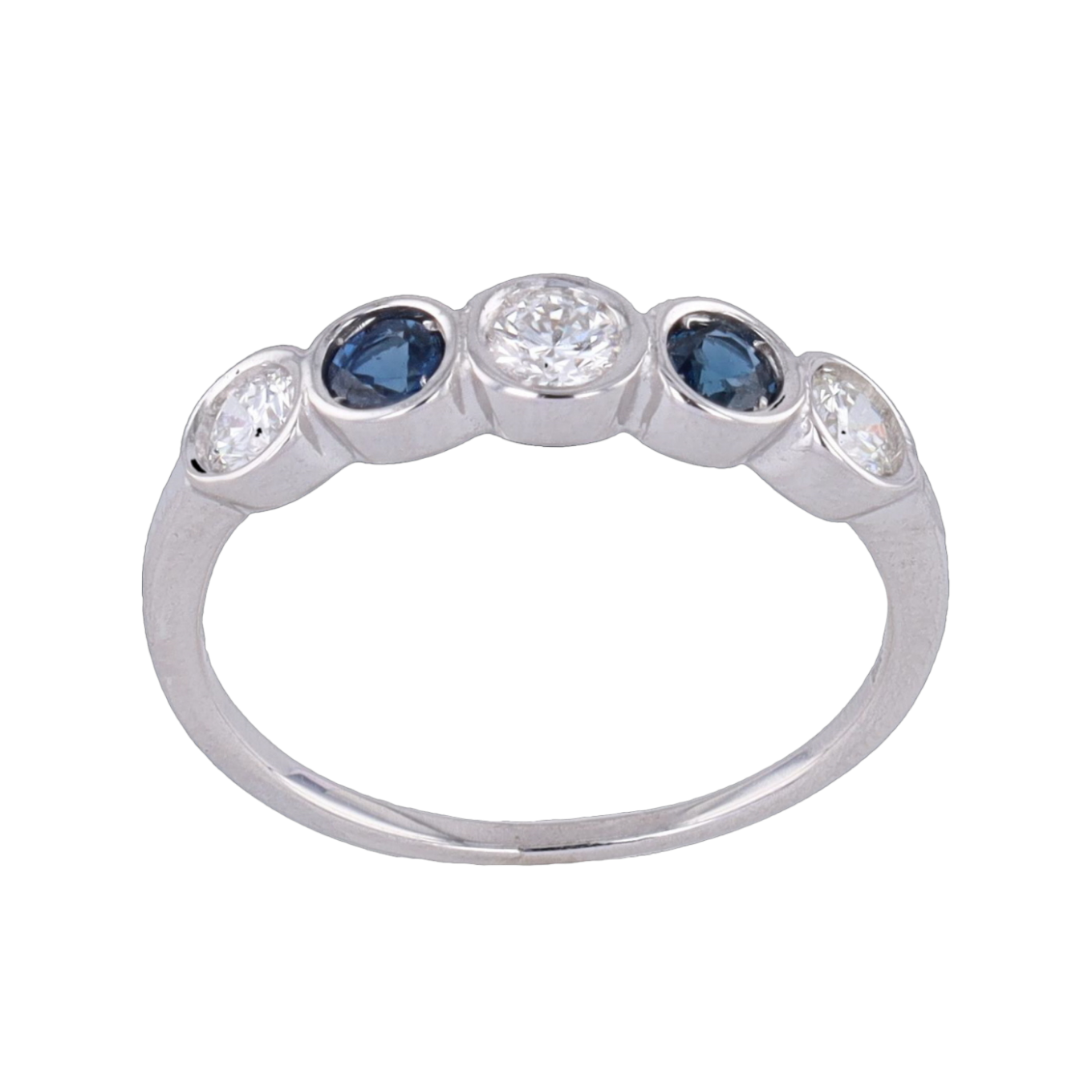 BAGUE_OR_GRIS_DIAMANTS_SAPHIRS image