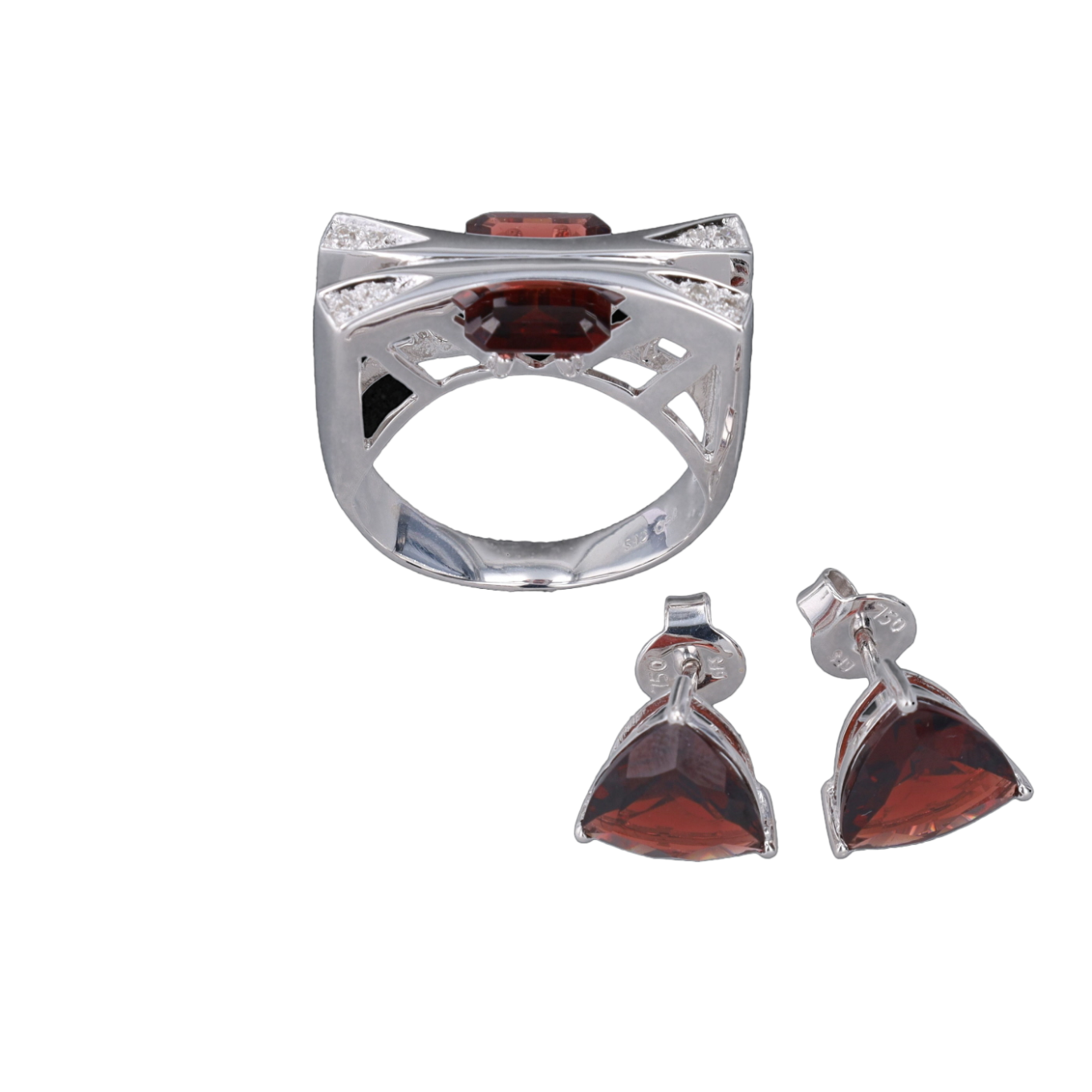 PARURE_OR_GRIS_GRENATS image