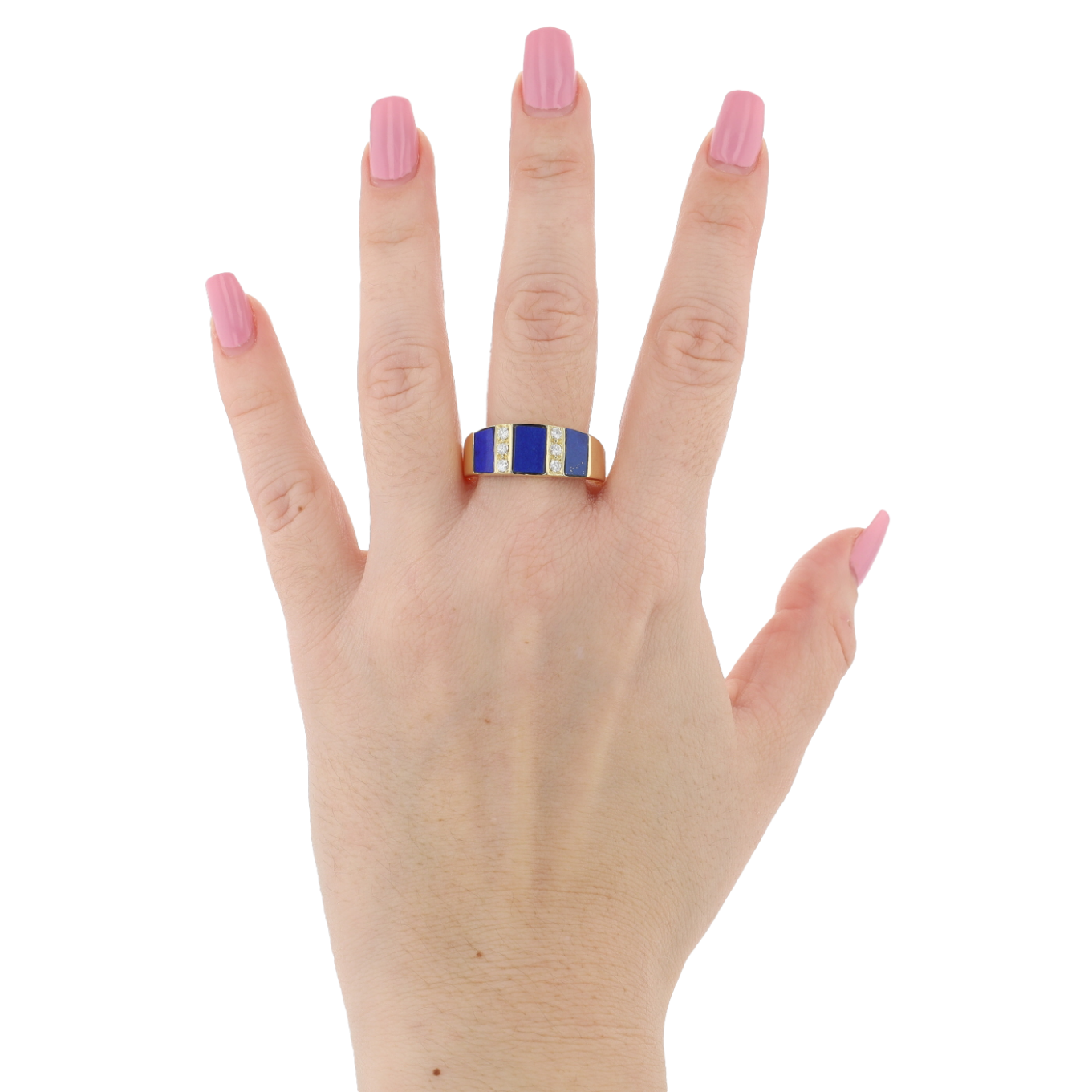 BAGUE_OR_JAUNE_DIAMANTS_LAPIS_LAZULI image
