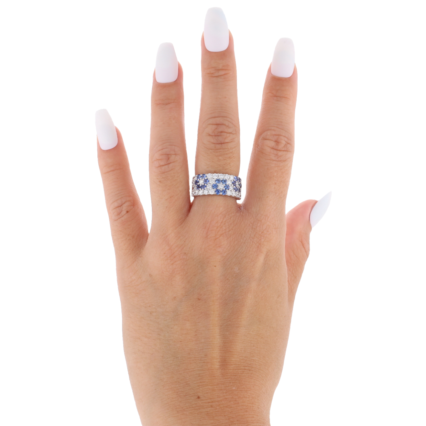 BAGUE_OR_GRIS_DIAMANTS_ET_SAPHIRS image