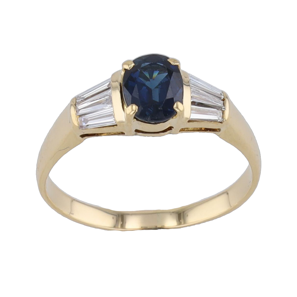 BAGUE_SAPHIR_&_DIAMANTS image