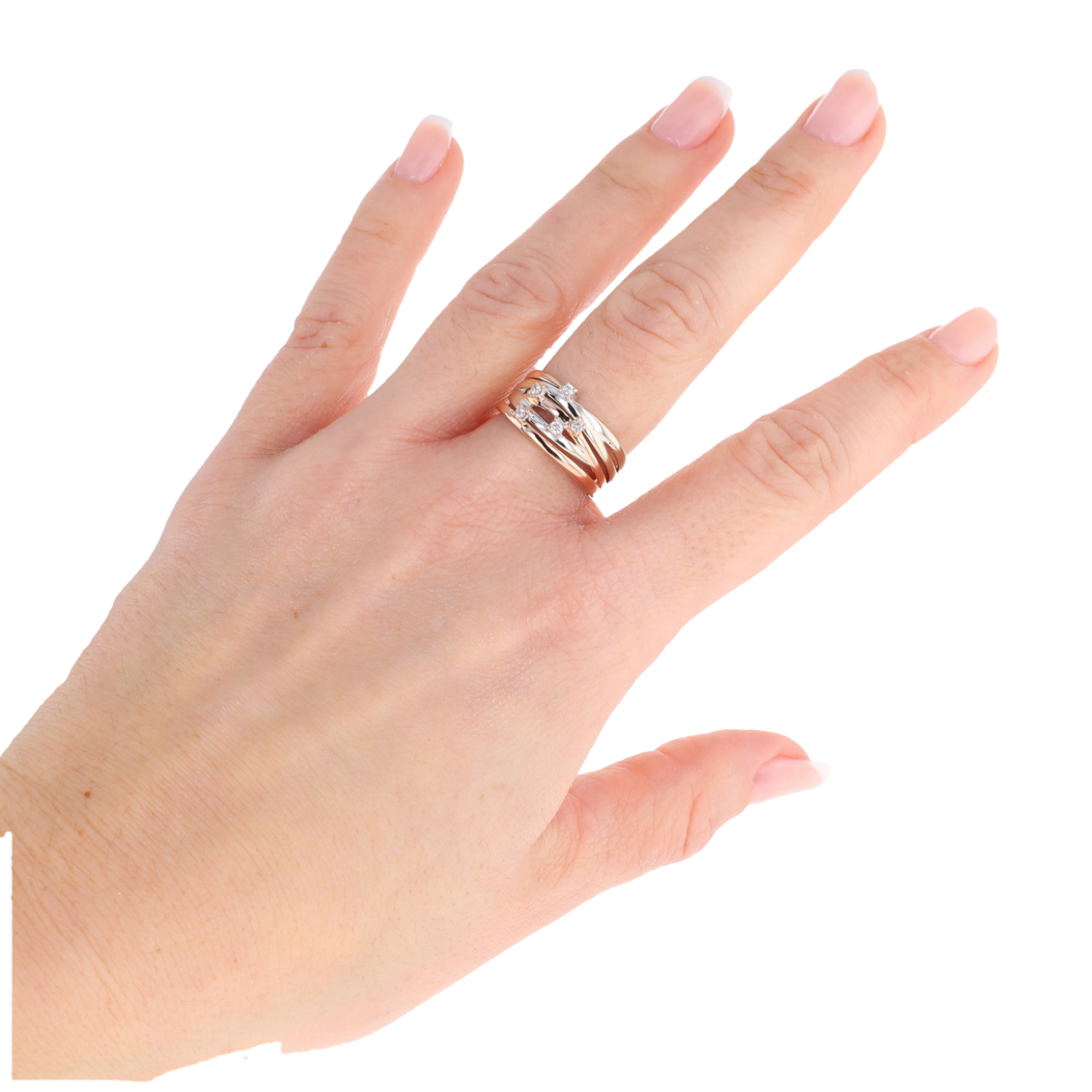 BAGUE_LIENS_OR_ROSE image