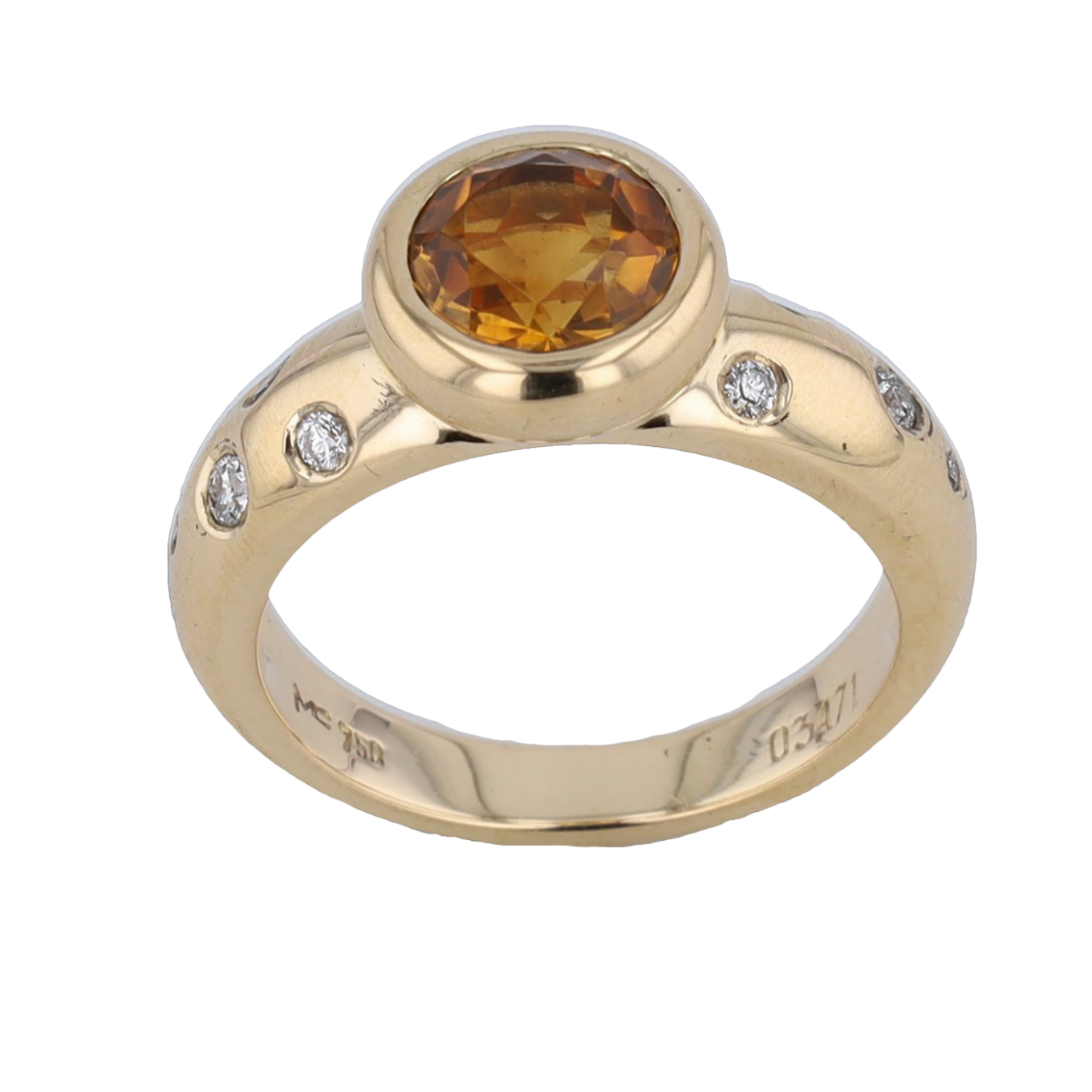 BAGUE_OR_JAUNE_CITRINE_DIAMANTS image