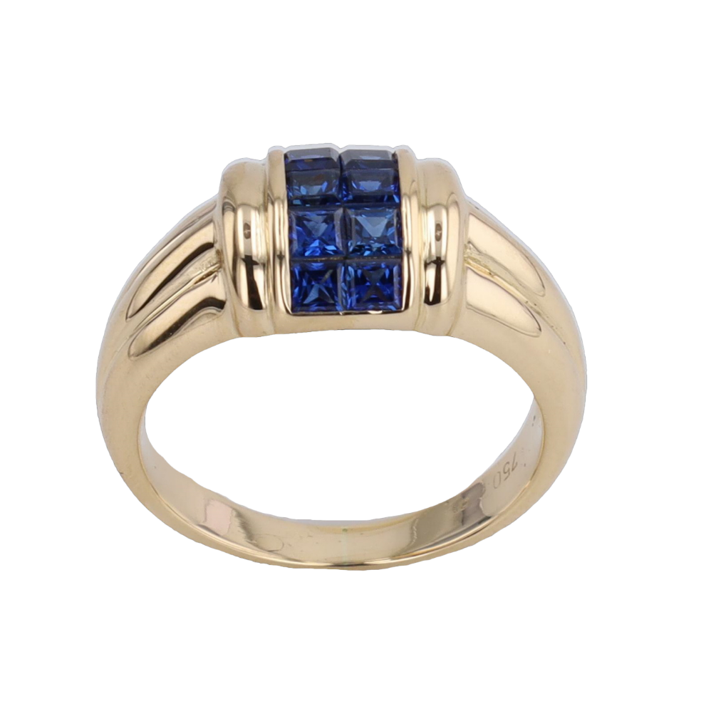 BAGUE_BUCHERER_OR_JAUNE_SAPHIRS image