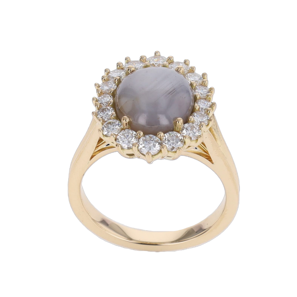 BAGUE_SAPHIR_ETOILE_ET_COROLLE_DE_DIAMANTS image