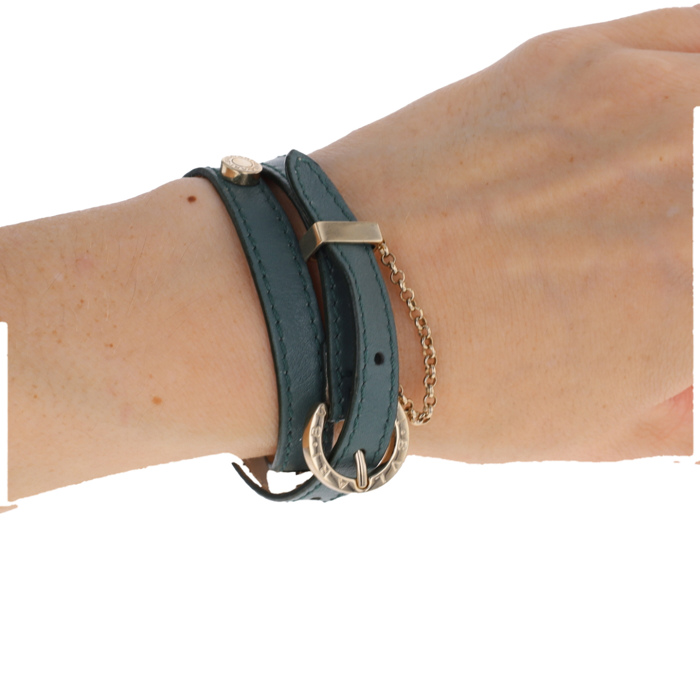 BRACELET_BULGARI_EN_CUIR_ET_PLAQUE_OR image