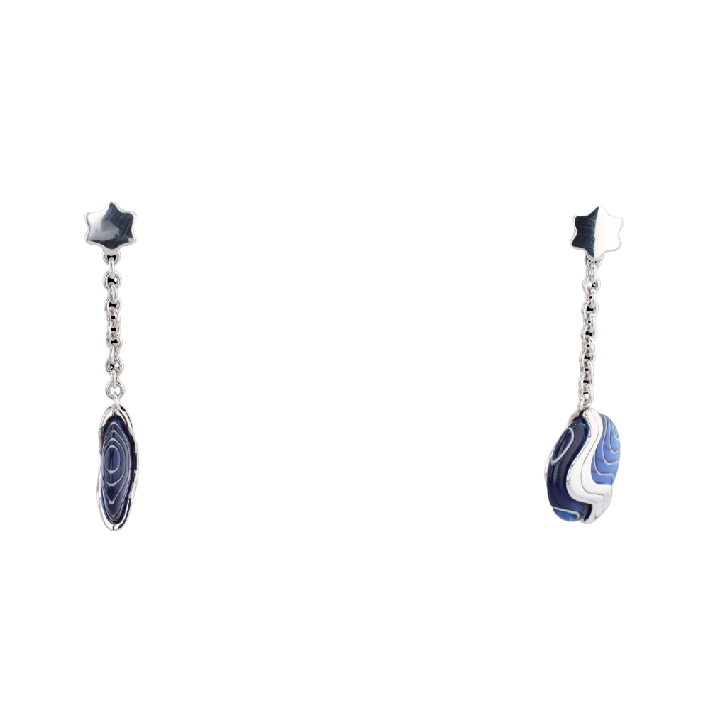 BOUCLES_D'OREILLES_MONTBLANC_EN_ARGENT_925 image