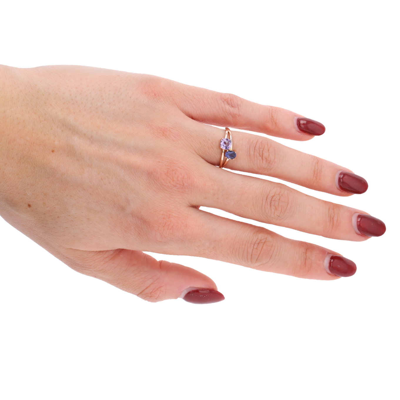 BAGUE_OR_ROSE_SAPHIR_ET_AMETHYSTE image