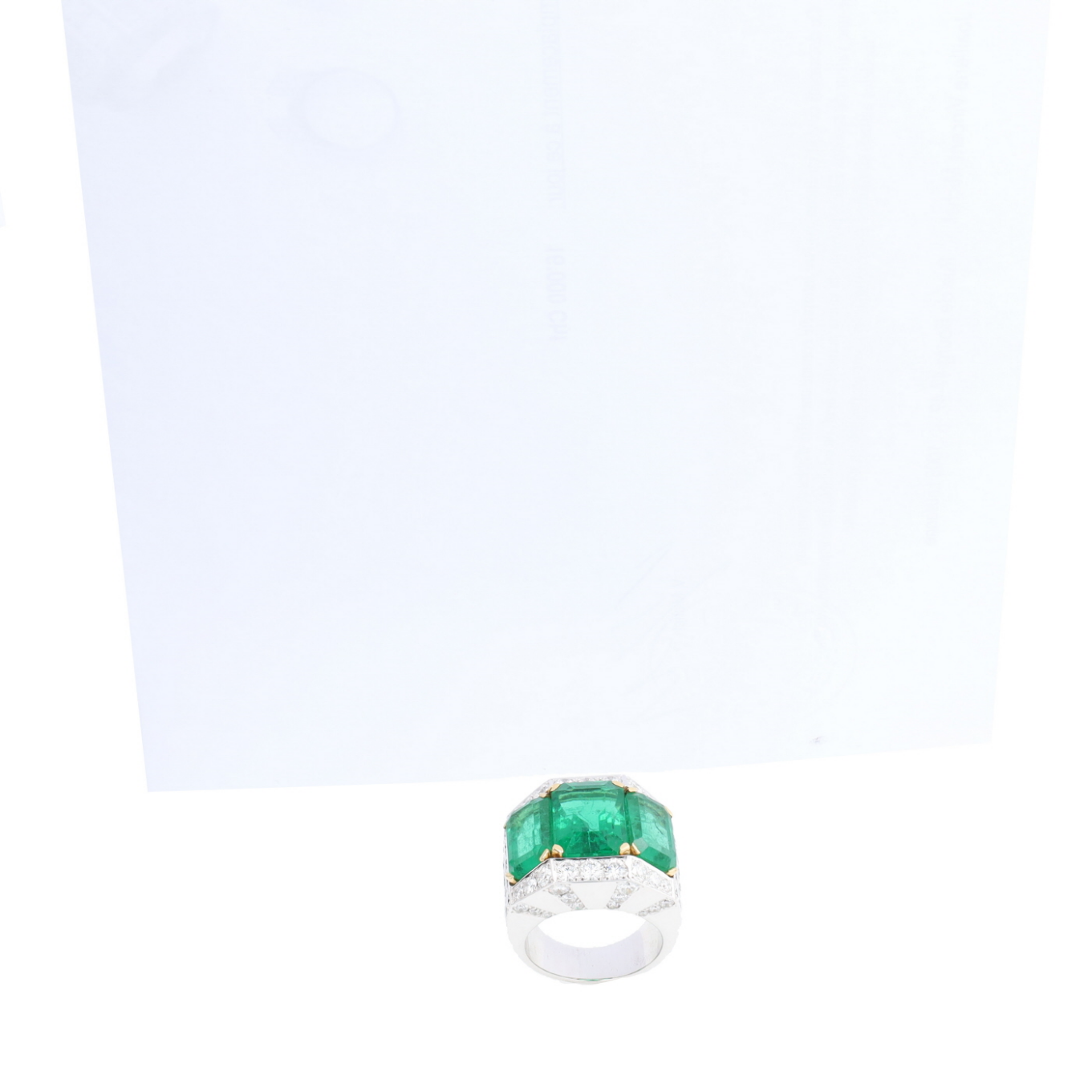 BAGUE_TANK_DIAMANTS_ET_EMERAUDES_SYNTHETIQUES image