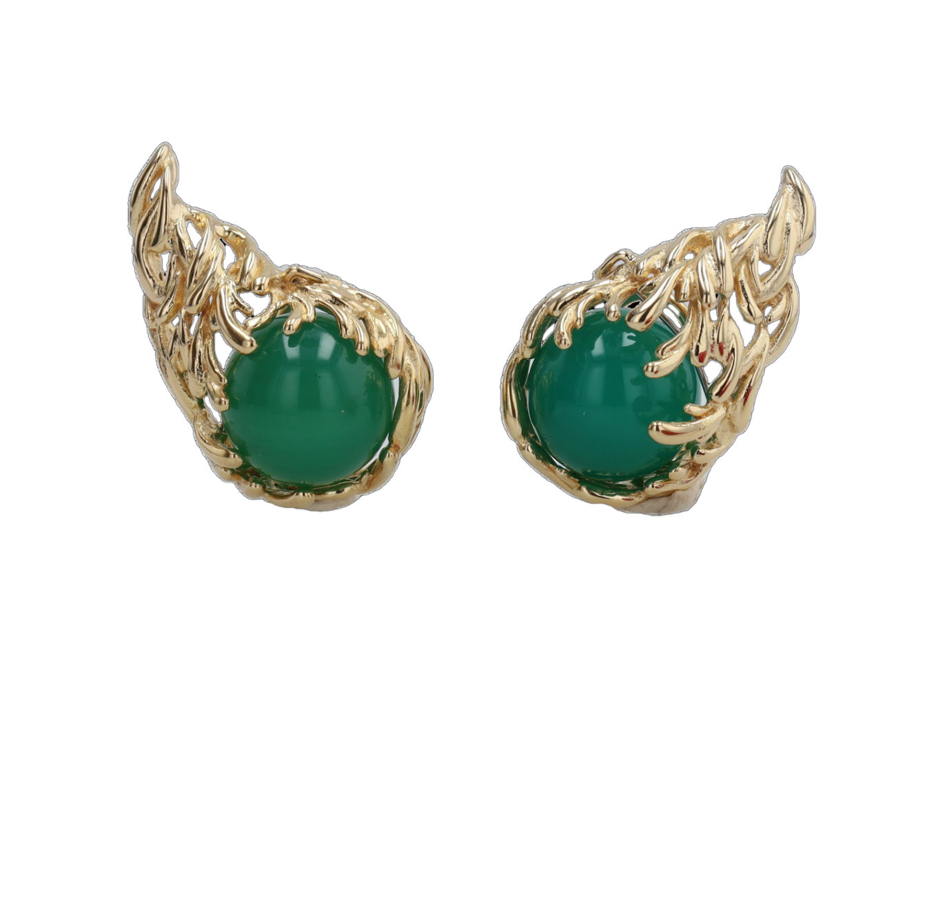 BOUCLES_D’OREILLES_GILBERT_ALBERT_EN_OR_JAUNE image