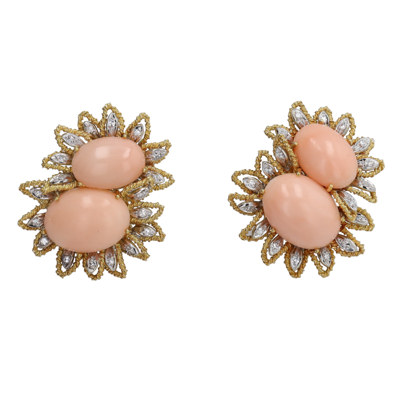 BOUCLES_D’OREILLES_CORAIL_ET_DIAMANTS image