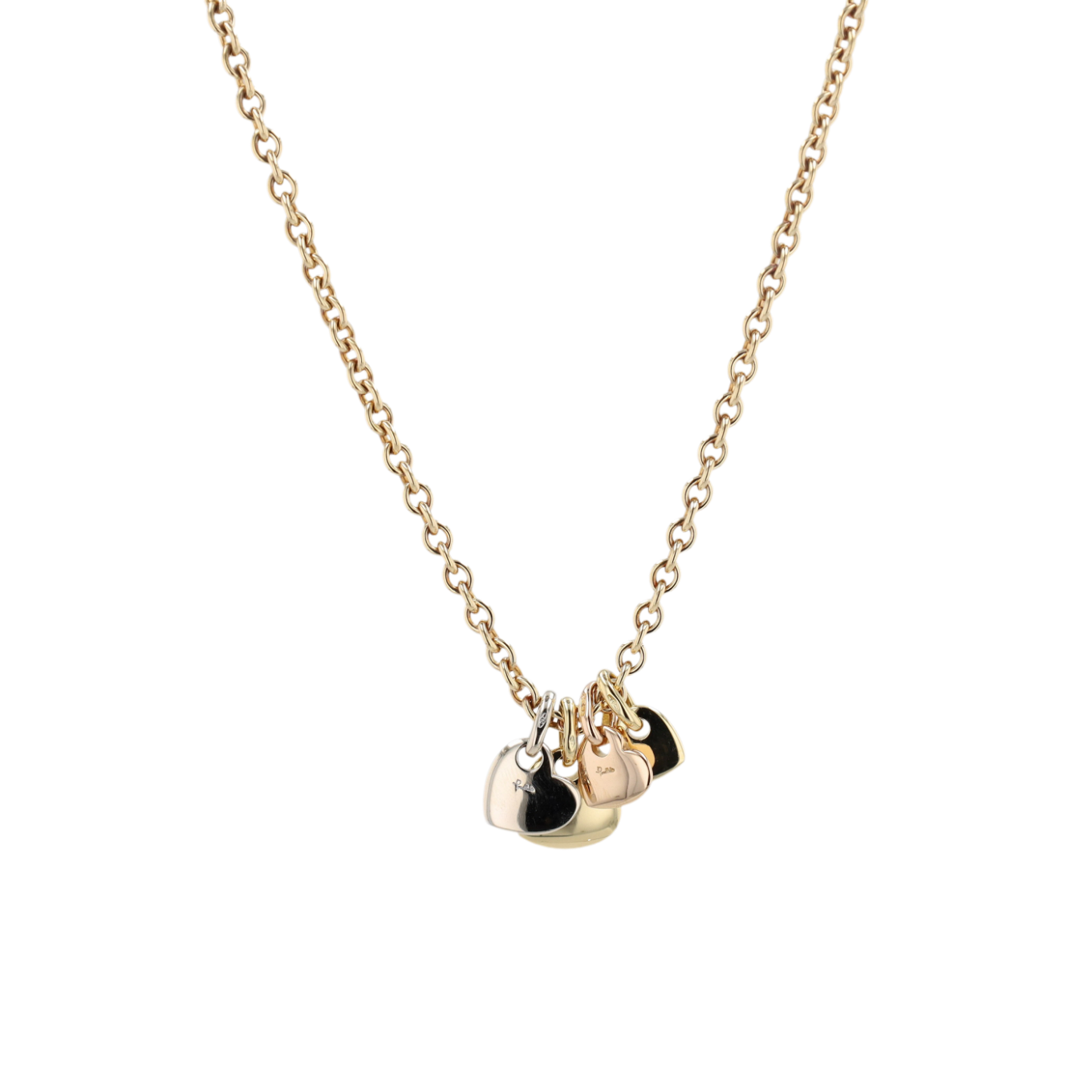 COLLIER_POMELLATO_CHAINE_ET_CŒURS_3_ORS image