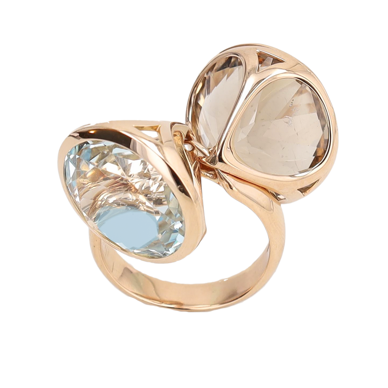BAGUE_GAVELLO_PAMPILLES_AIGUE-MARINE_ET_QUARTZ_FUME image