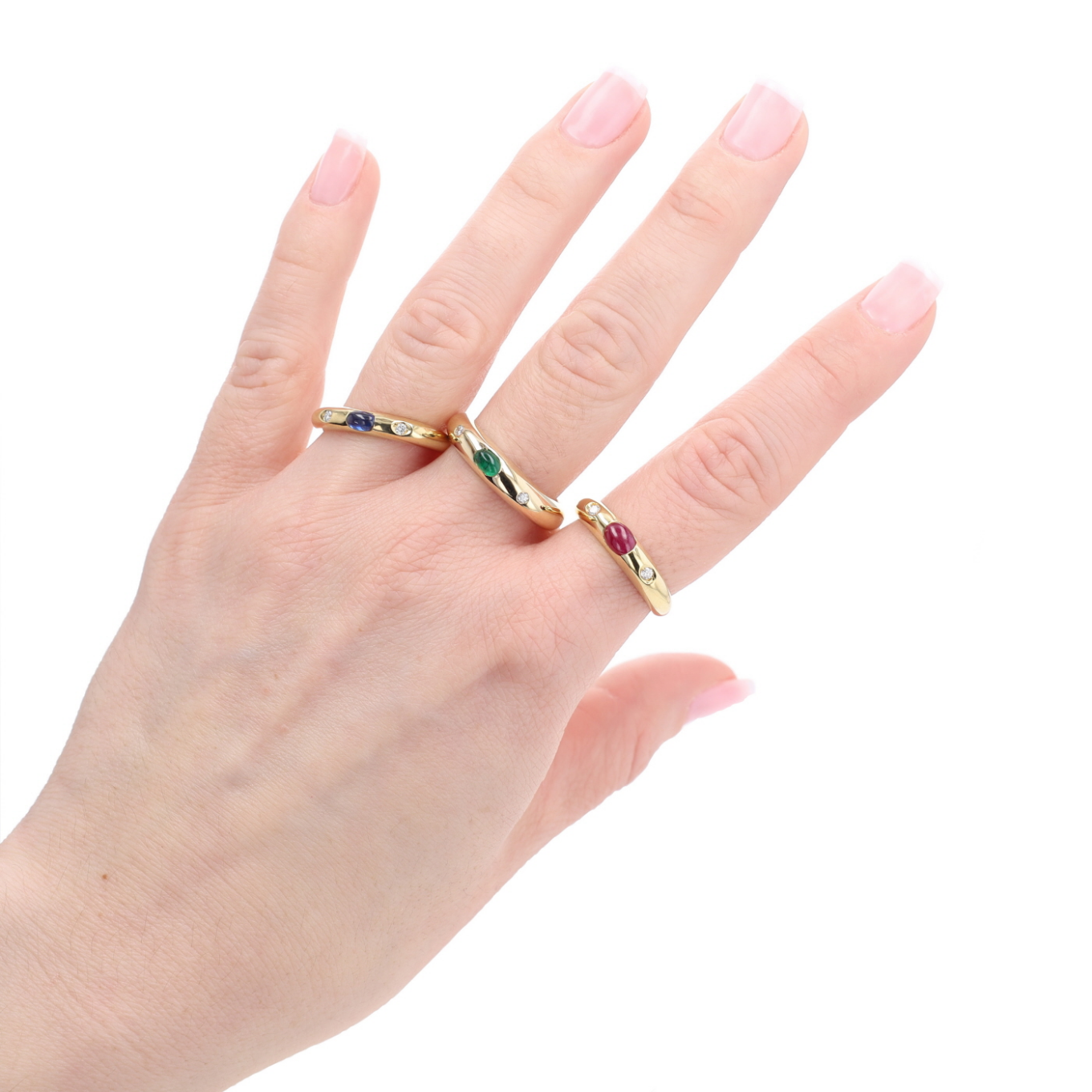 LOT_DE_3_BAGUES_JONC_PIERRES_PRECIEUSES_ET_DIAMANTS image