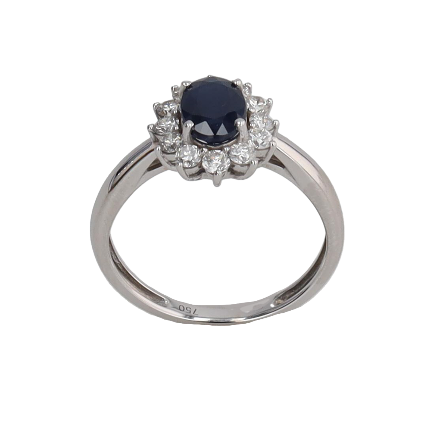 BAGUE_MARGUERITE_SAPHIR_ET_DIAMANTS image