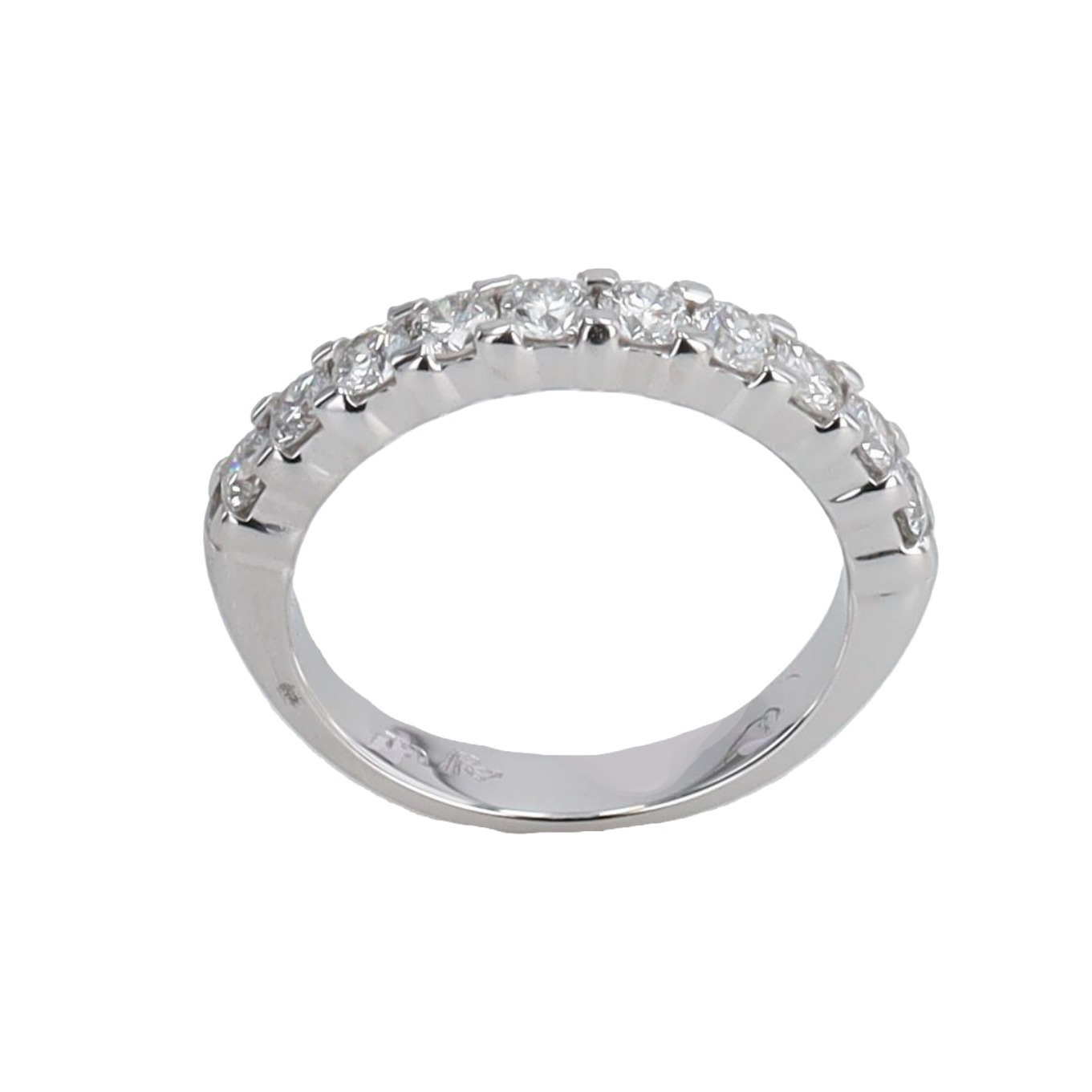 BAGUE_ALLIANCE_DEMI-ETERNITE_DIAMANTS_0.80_CT image