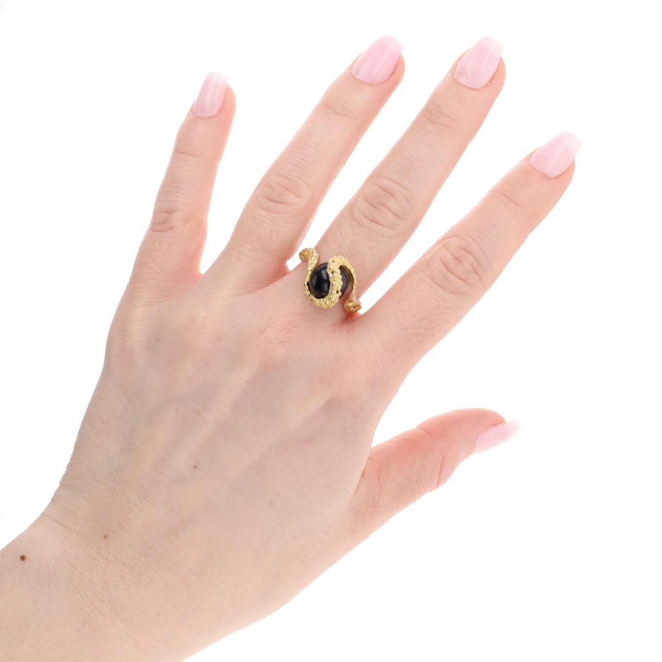 BAGUE_BILLE_SCULPTURALE_ONYX image