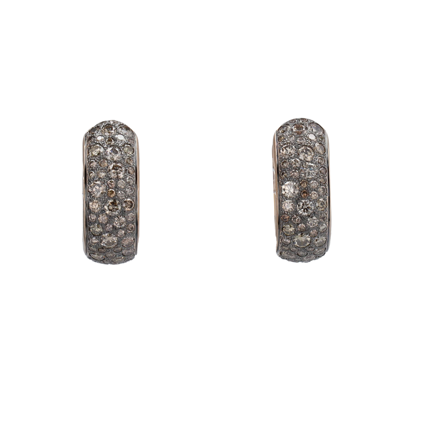 EARRINGS POMELLATO CATENE DIAMONDS 3.47 CT