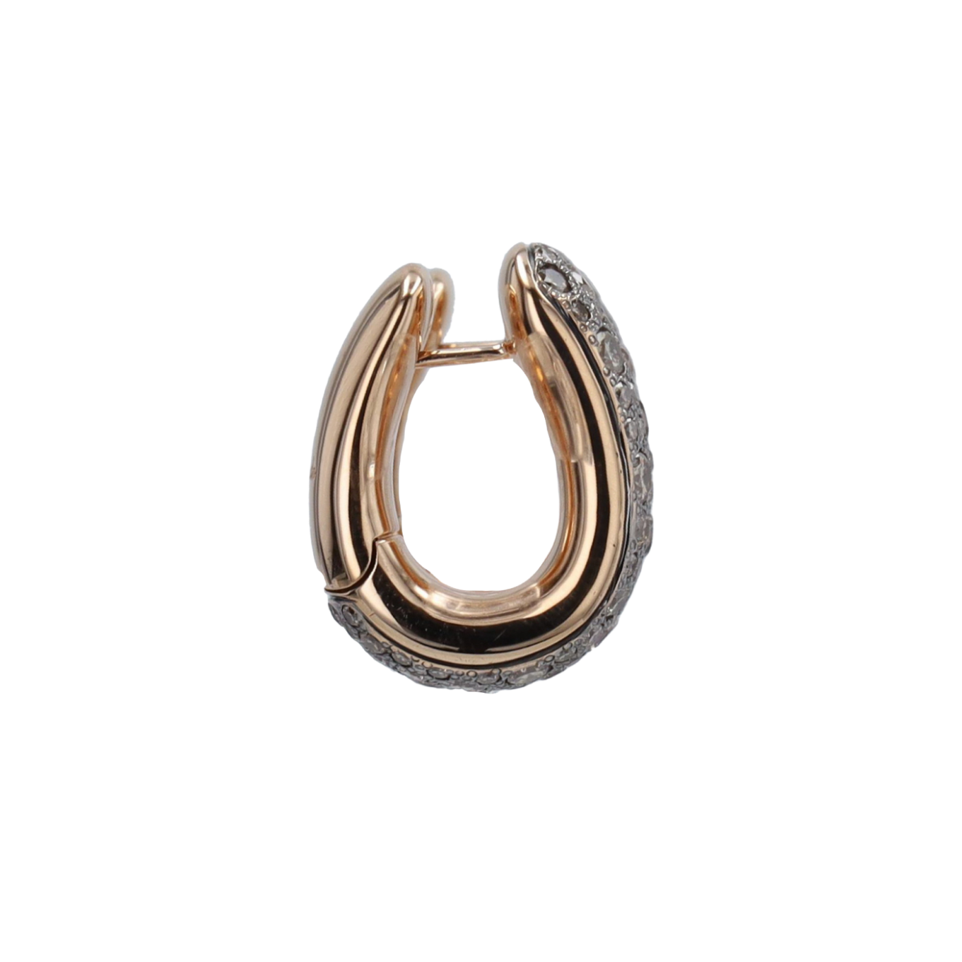 BOUCLES_D'OREILLES_POMELLATO_CATENE_DIAMANTS_3.47_CT image