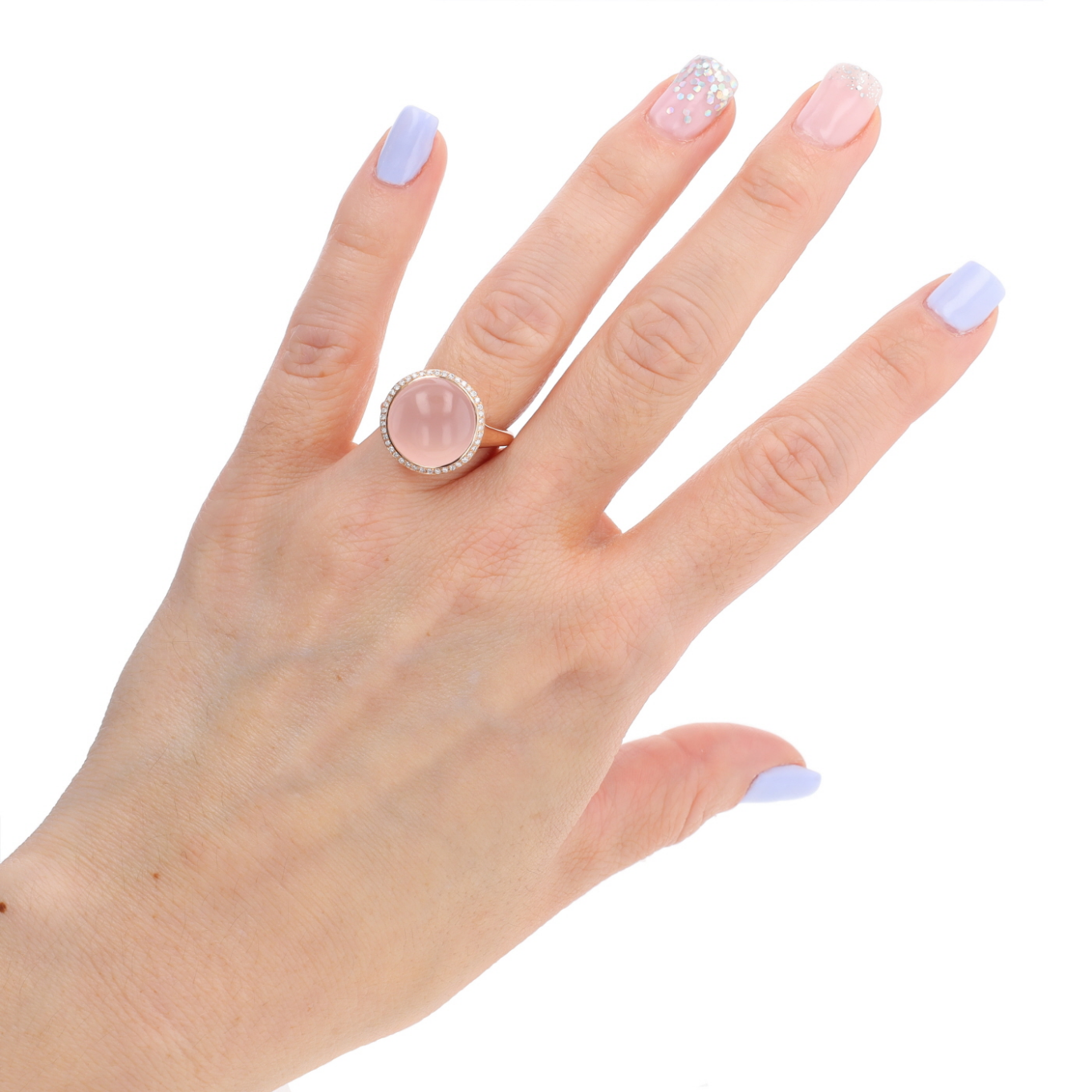 BAGUE_COCKTAIL_HALO_QUARTZ_ROSE_9,38_CT image