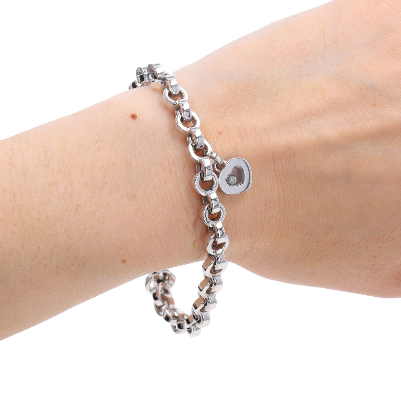 BRACELET_CHOPARD_HAPPY_DIAMONDS_CŒUR_0.05_CT image