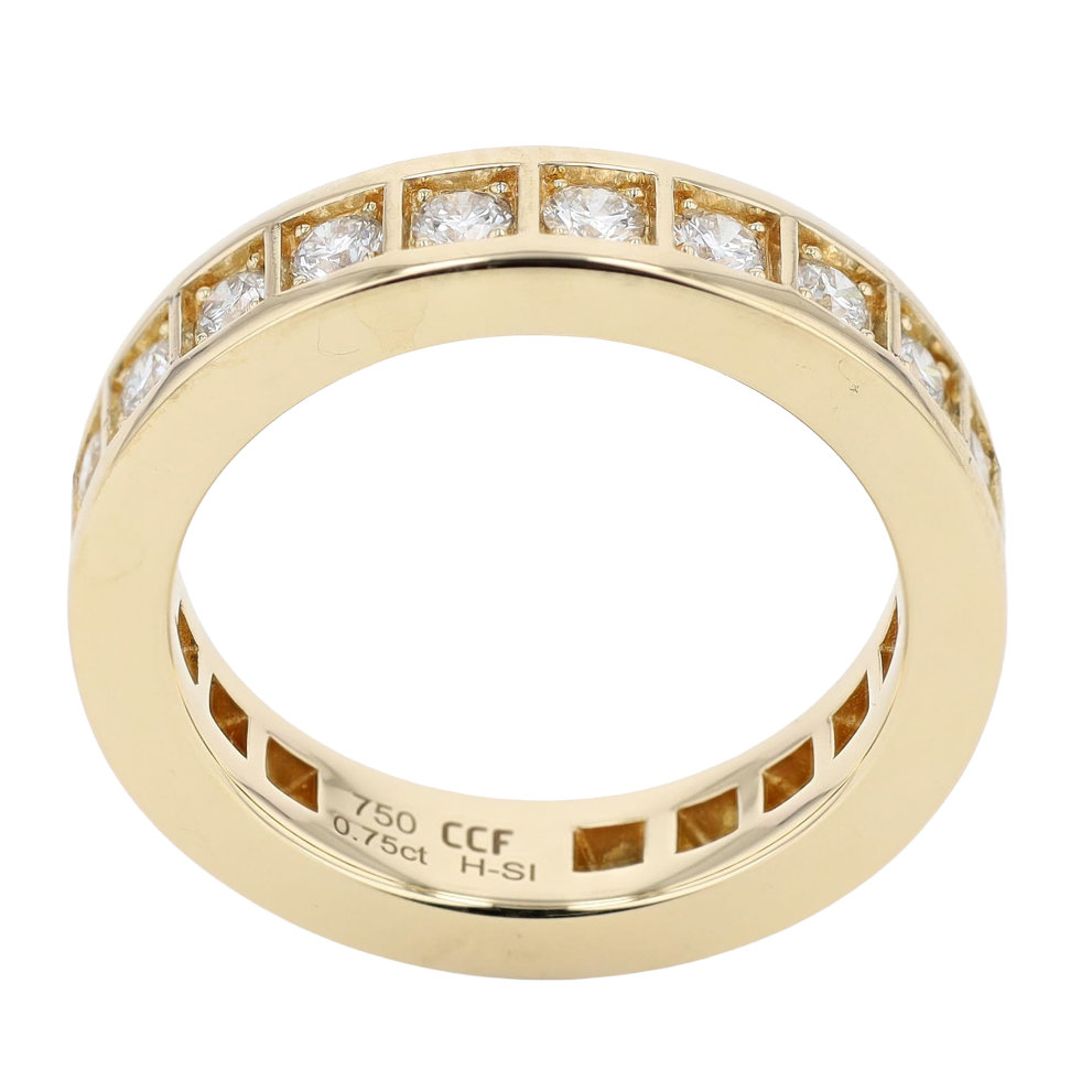 ALLIANCE_SERTI_BARRETTE_DIAMANTS_0.75_CT image