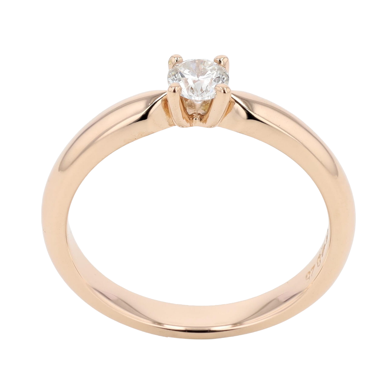 BAGUE_SOLITAIRE_EPURE_DIAMANT_0.25_CT image