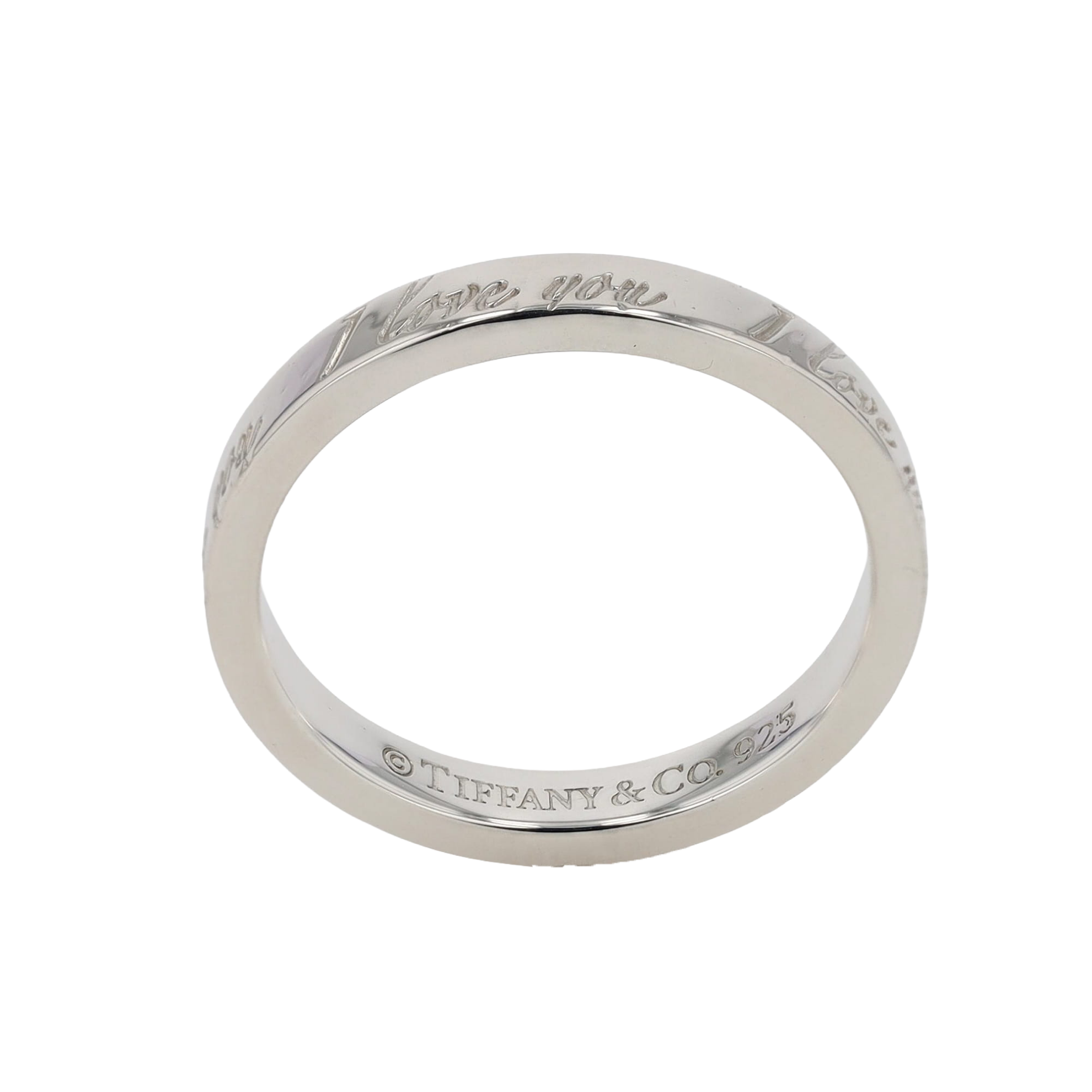 BAGUE TIFFANY & CO. "I LOVE YOU"