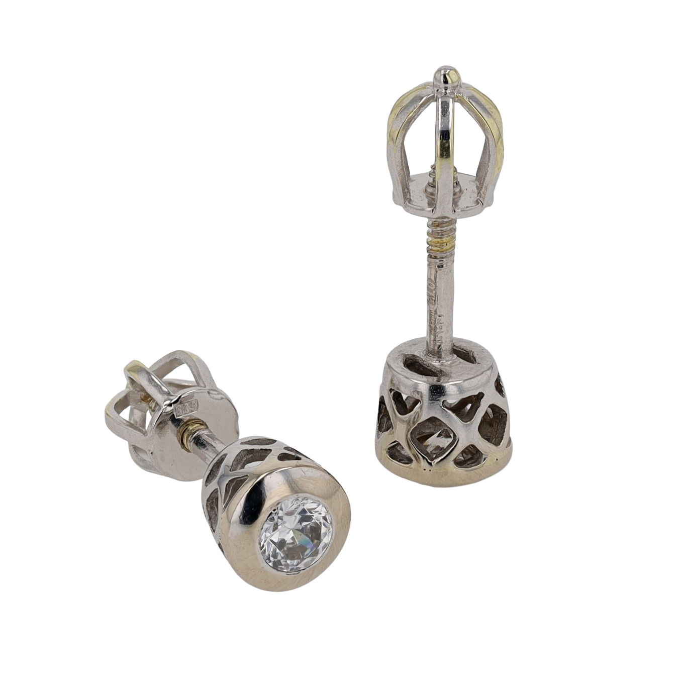 CLOUS_D'OREILLES_SOLITAIRES_DIAMANTS image