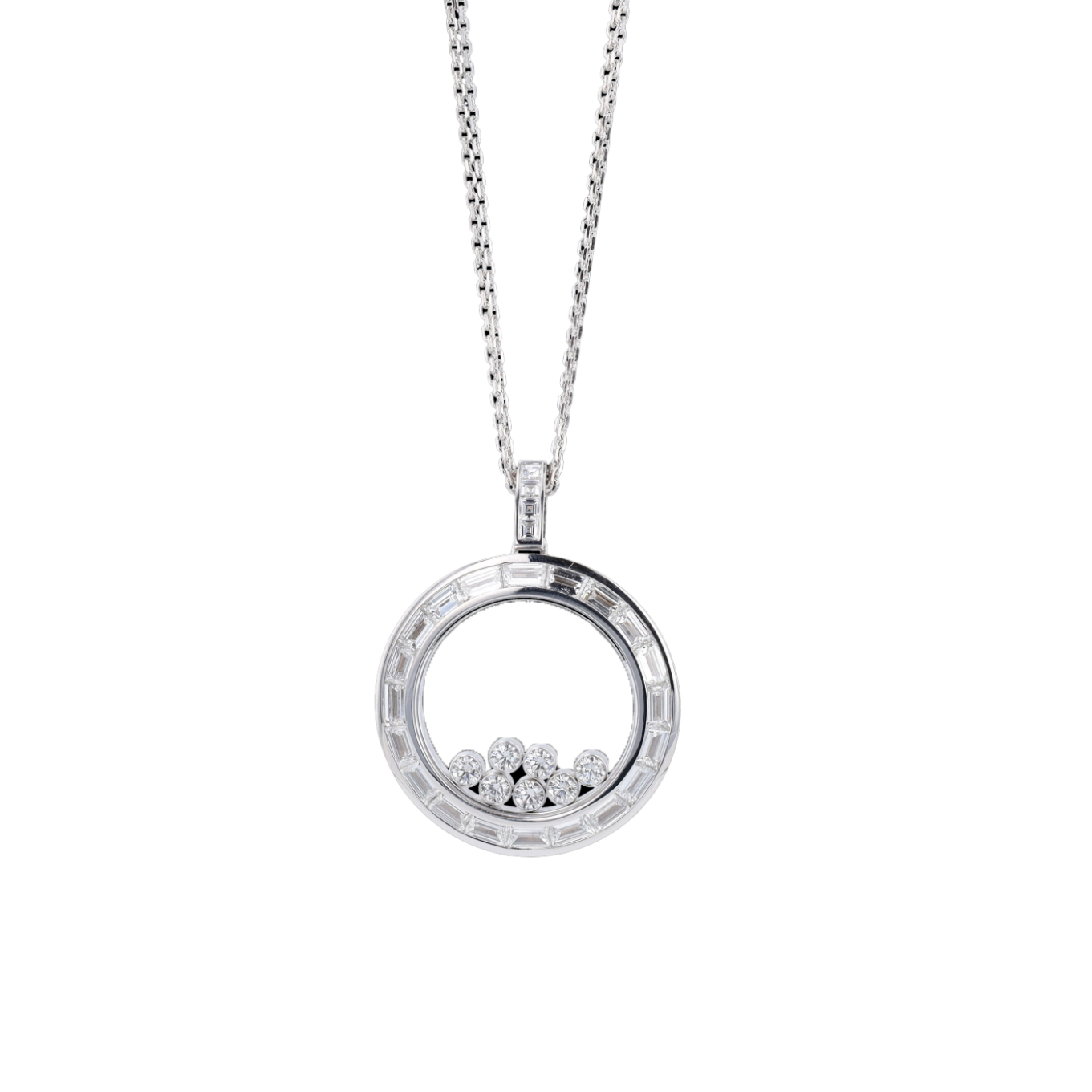 COLLIER_PENDENTIF_CHOPARD_HAPPY_DIAMONDS_EN_OR_GRIS image