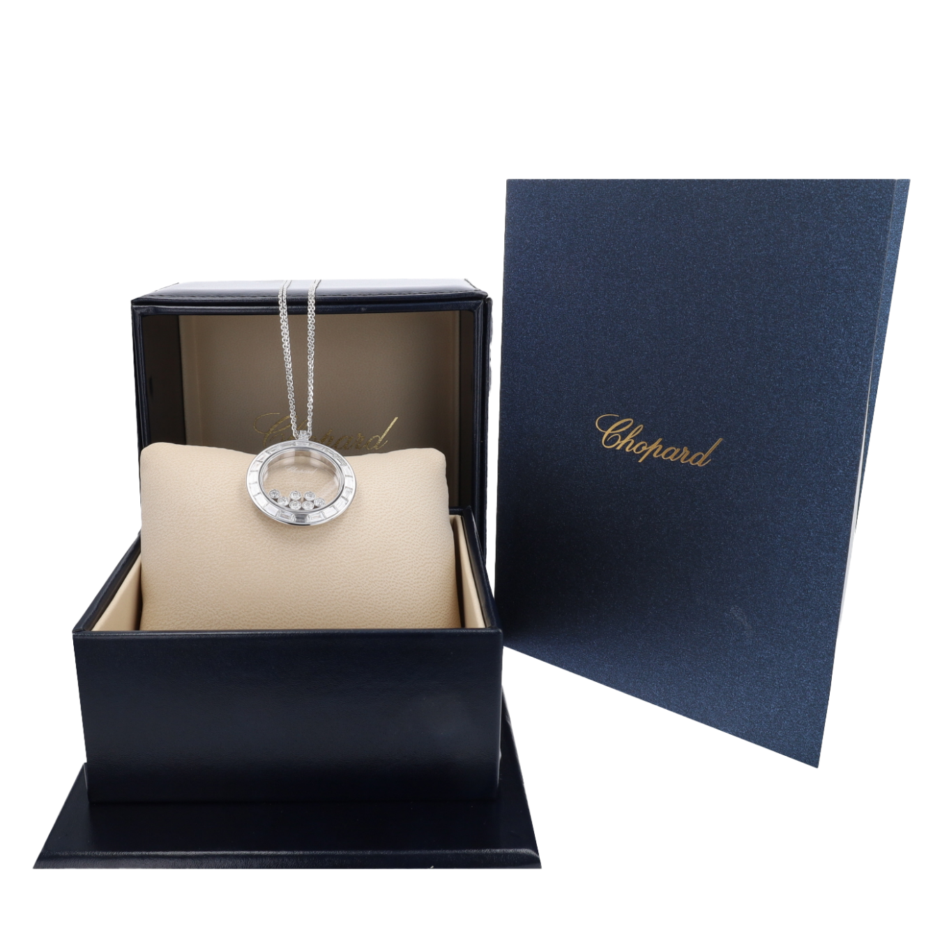 COLLIER_PENDENTIF_CHOPARD_HAPPY_DIAMONDS_EN_OR_GRIS image